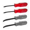 AMM 2 PCS Pocket Pry Bar Set, Mini Pry Bar with Magnet Top and Pocket Clip, 4.5" Small Pry Bar for Home Office, Car Repair Gadgets