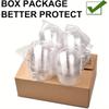 20pc 4-Inch Large Clear Fillable Christmas Balls Shatterproof Decorative Ornaments DIY Crafts Wedding Parties Holiday Home Decor