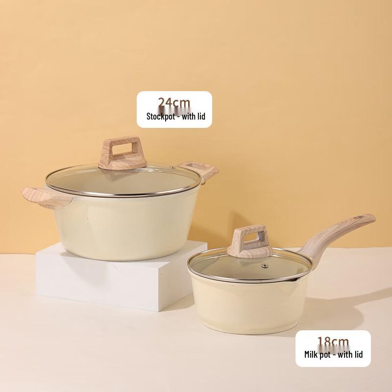 Non-stick 4-Piece Cookware Set