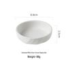 Japanese Ceramic Dipping Dish - Creative Seasoning Plate for Soy Sauce, Vinegar, and Snacks.