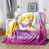 1pc. Disney Princess Rapunzel Blanket - Perfect for Home, Office, Outdoor Use, Gift Idea, Suitable for All Seasons Z0417260
