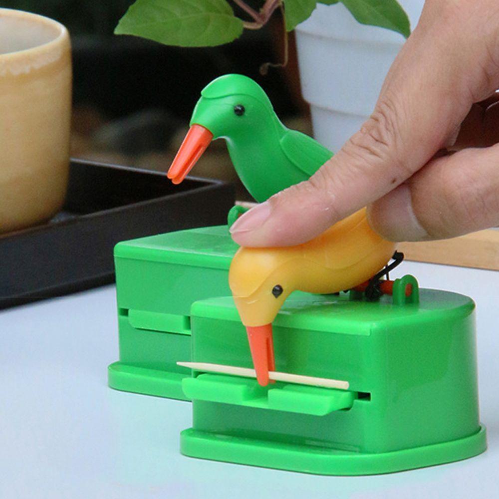 

Милый колибри, автоматический контейнер для зубочисток, диспенсер для зубочисток, держатель для зубочисток, коробка