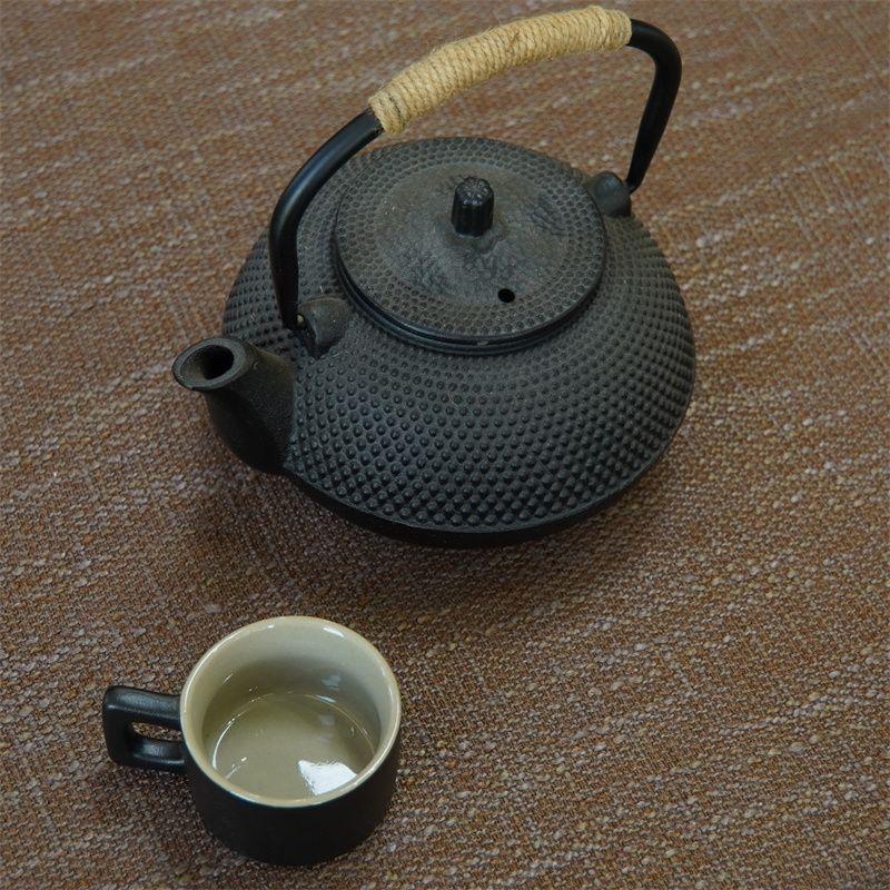 

Однотонная конопляная ткань для скатерти, легкая роскошная, высококачественная, прямоугольная скатерть, льняная скатерть для книжного стола, простая скатерть для журнального столика Coffee Hum thickened LB 85*85cm small cover cloth