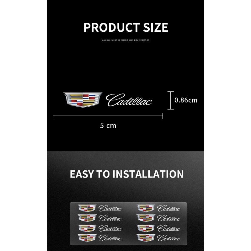 Auto-Lenkrad Türgriff Auto-Innenraum-Aufkleber für Cadillac XT5 XTS CTS BLS SLS DTS SRX Escalade Tiburon Deville