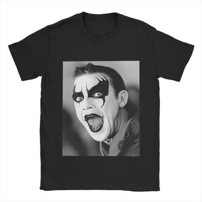 T-shirt Streetwear Lato Robbie Williams 2025 Koszulki Hipsterskie Czysta Bawełna T-shirt dla Mężczyzn Topy z Krótkim Rękawem Wzór Retro