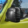 ABS Matte black for Suzuki Jimny JB64 JB74 2018 2019 2020 2021 2022 2023 2024 2025 LHD RHD Car Rearview Mirror Cover Trim 2pcs