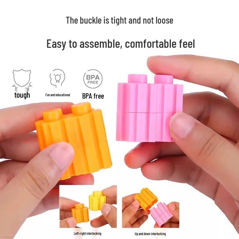 Cross-Border Micro Building Block Toy Set for Students, Small Particle Loose Parts