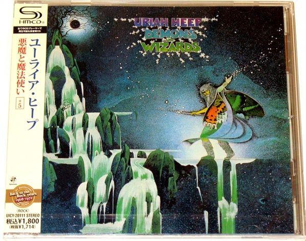 CD URIAH HEEP Demons And Wizards UICY20111 Sanctuary 2010 Japan ObiRock Used