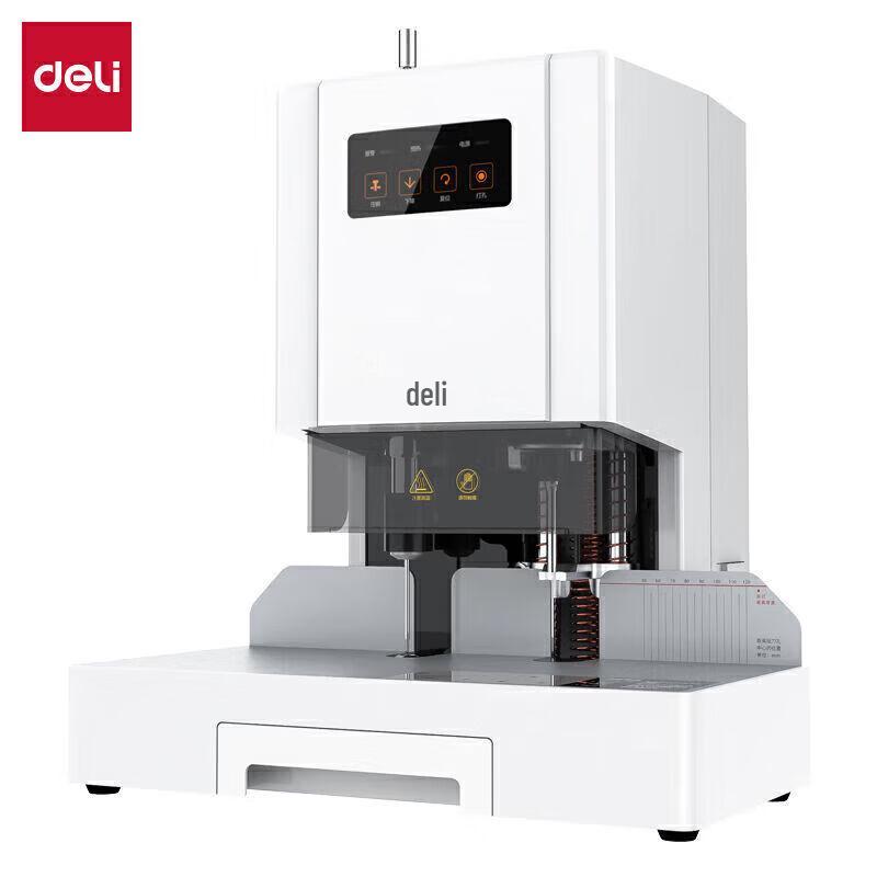 Финансовая брошюровщик Deli T504 штепсель CN (адаптер в комплекте)