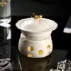 Insulated Tea Warmer Candle Base for Household, Restaurant, Hotel - Glass/Ceramic Tea Stove Accessory