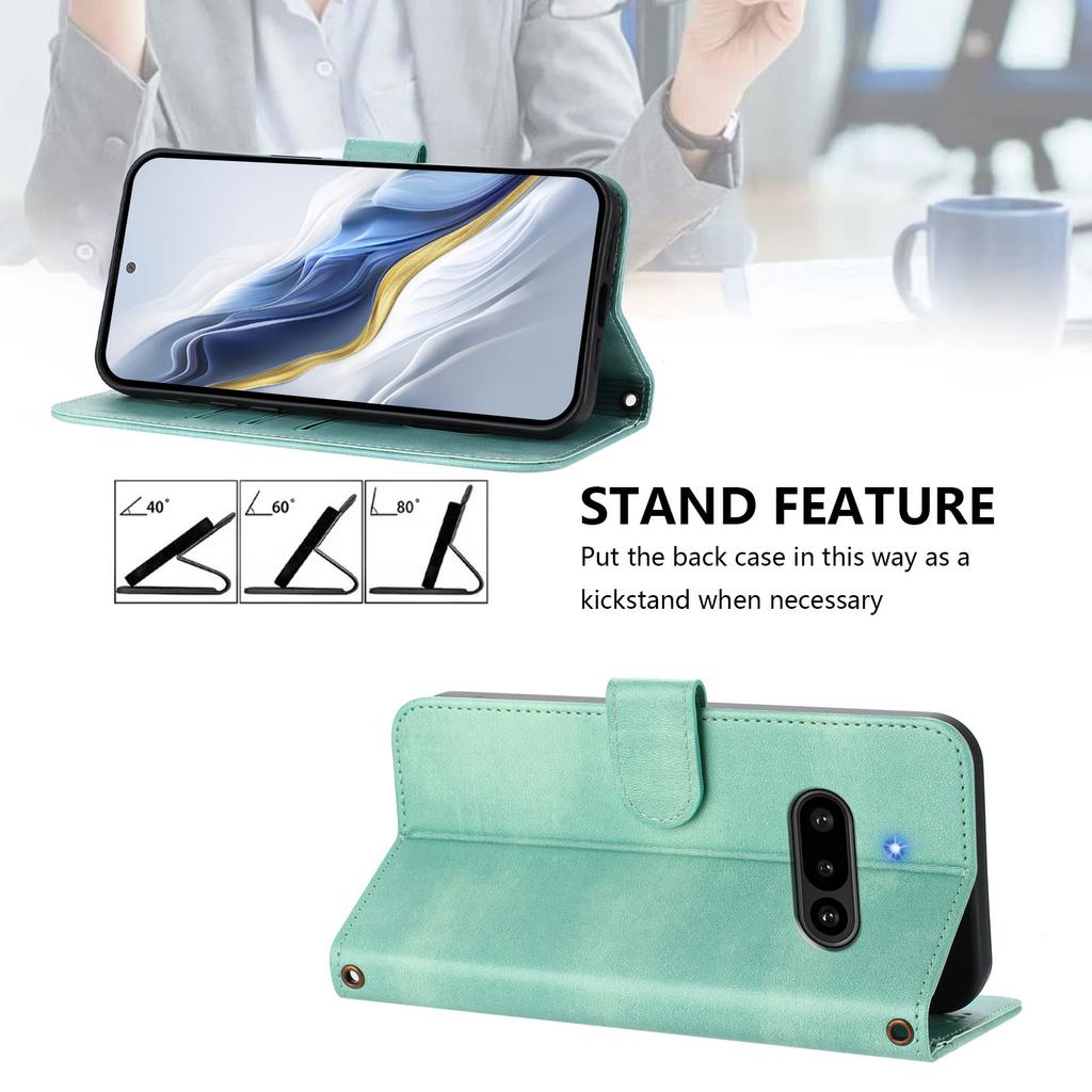 Pentru Nimic Telefon (3a) Huse Portofel Suport Textură Retro Piele Husă Telefon cu Șnur