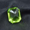 Sttuning Emerald Cut 9.80 Ct Natural Peridot Green CERTIFIED Rare Loose Gemstone AR-1409