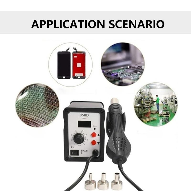 For 858D Hot Air Nozzle Desoldering Stations Soldering Heat Nozzle Soldering Accessories Welding Nozzle 3/4/5/6/8/12mm