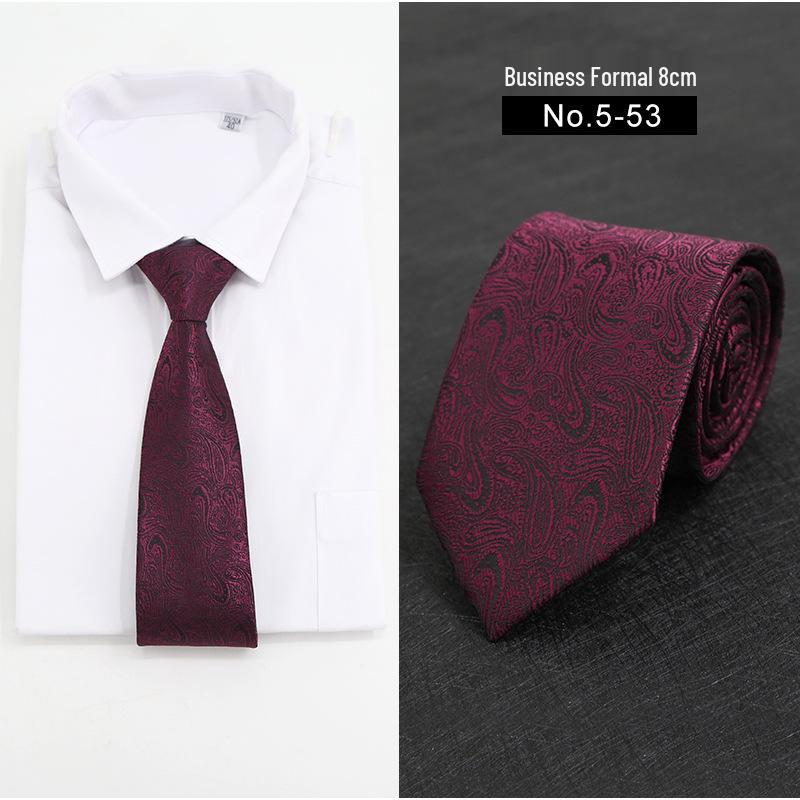 Men's Formal Business Casual Solid or Striped Tie