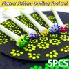 5Pcs Creative Flower Petal Tools 10 Petal Shapes Mandala Dot Art Tools  Mandala Art