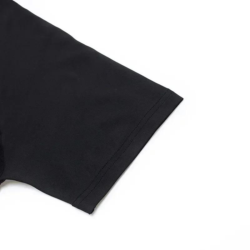 Men Sport T-shirt Training Fitness Compression Fashion Workout Comfortable Stretchy Moisture-Wicking Loose Casual Tees Harajuku Top