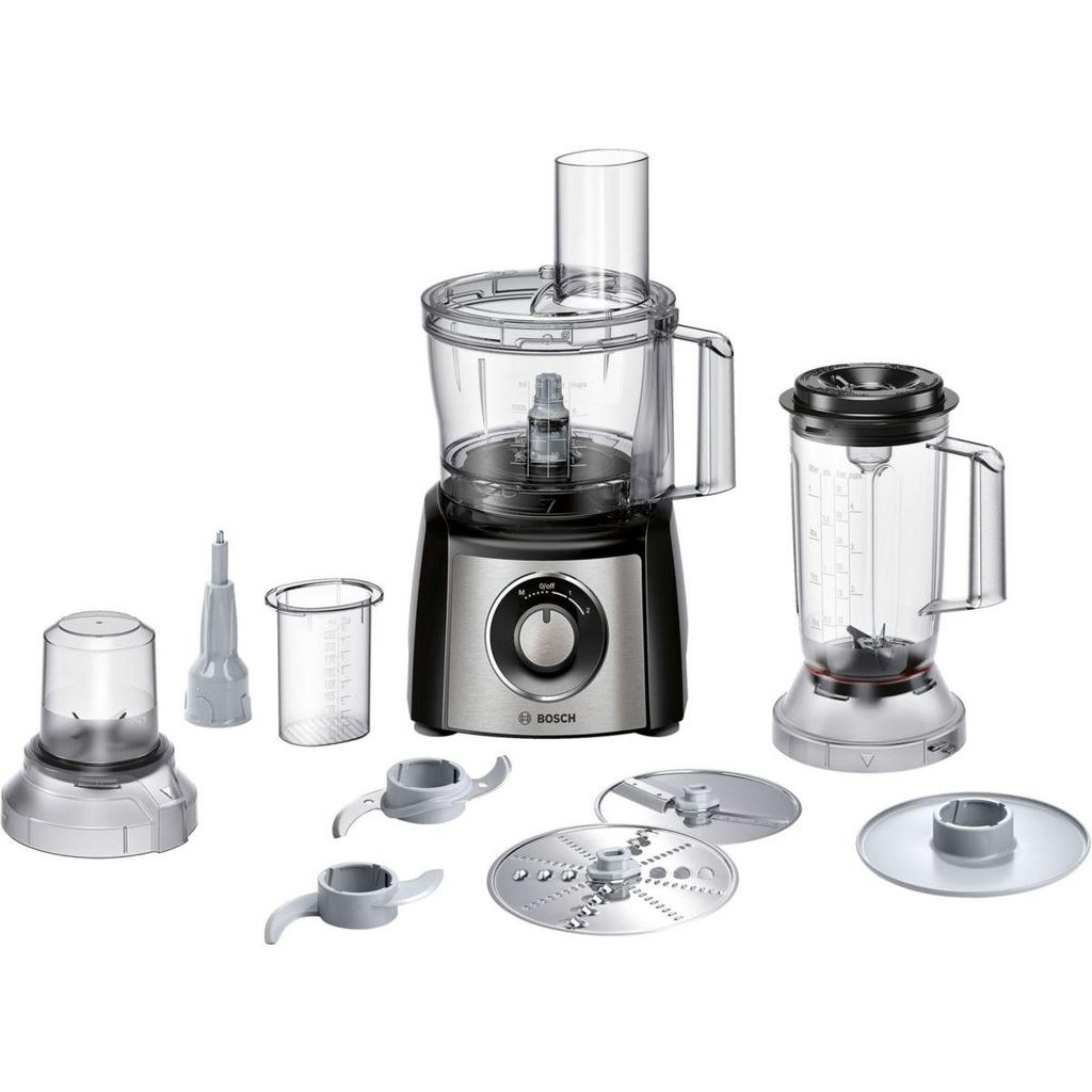 Bosch MCM3501M Food Processor 800W 2.3L Black/Stainless Steel
