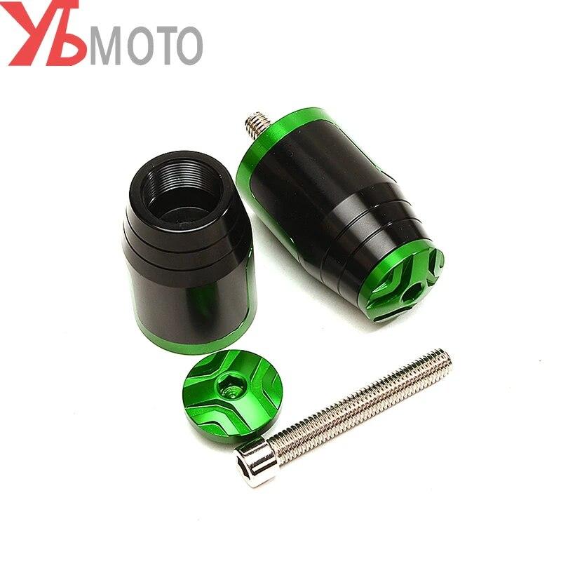 Motorcycle Aluminum Handlebar Handle Bar Ends Anti Vibration Plug for KAWASAKI Z900 Z900RS Z1000/SX Z400 Z750 Z800 Accessories