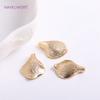 14K Gold Plated Calla Beads Caps High Quality Brass Metal Flower Tassel Caps DIY Jewelry Making Accessories