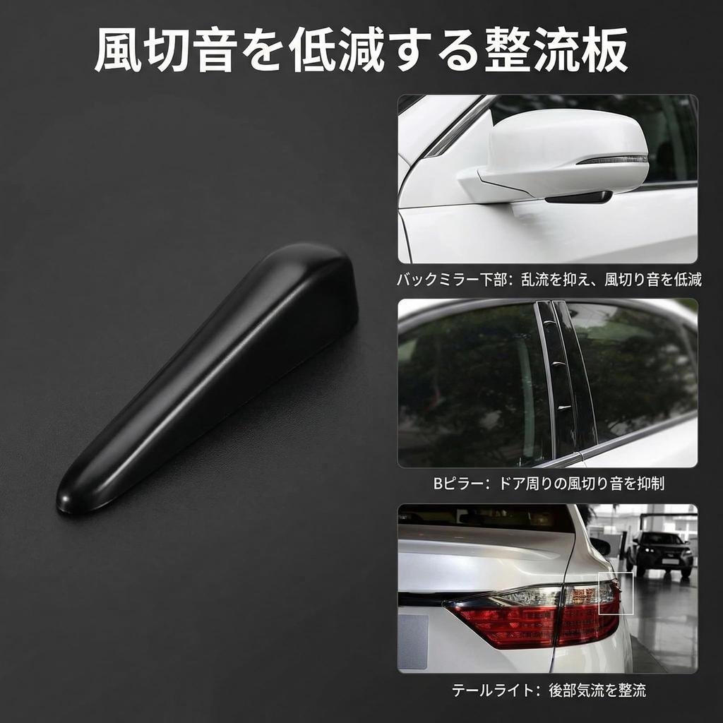 YIBOOOM Vortex Generator Set of 12 Scratch Prevention Guard Door