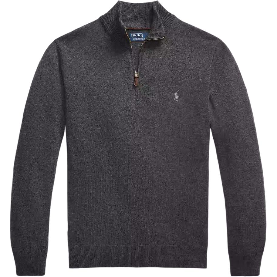 

Polo Ralph Lauren Однотонный свитер с длинным рукавом и воротником-стойкой Мужской свитер MNPOSWE16822321-020 XS