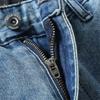 Shorts en Jean Homme Style Vintage Lavé Coupe Droite Shorts en Jean Été Chaud Tendance Pantalon Décontracté Coréen pour Homme Pantalon Court