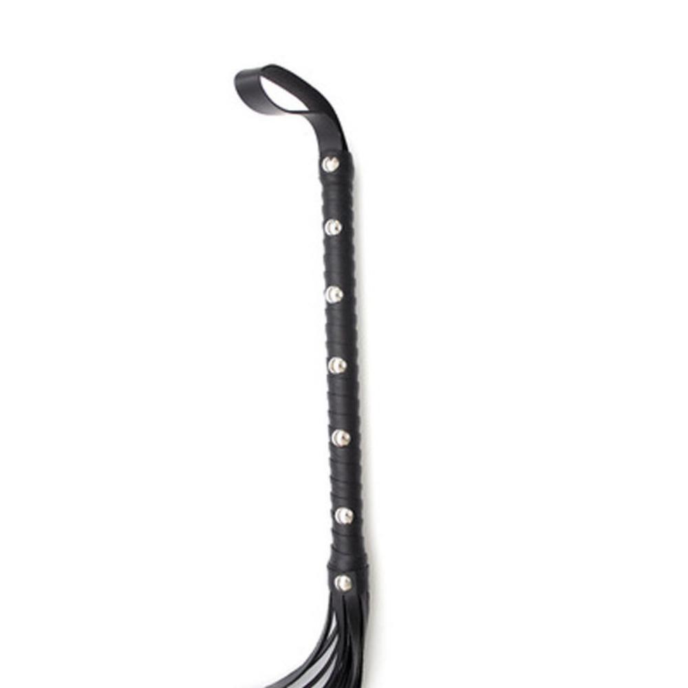 Xianyi Sex Fun Accessories Loose Whip Handmade Leather Long Handle Leather Whip Adult Sex Products Flirting Toy P3