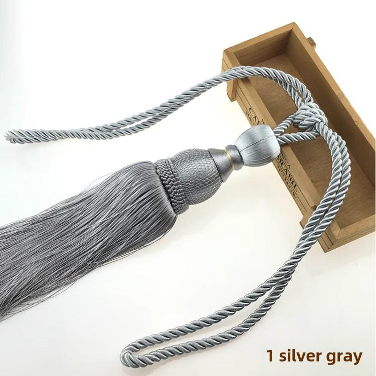 Luxusní zlatý drátěný závěs se střapcem míč