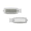 White LED Visor Vanity Mirror Lights For VW Golf GTi EOS Jetta Passat CC Tiguan