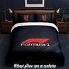 F1 Design Bett Bettwäsche Set 1 Bettbezug + 2 Kissenbezüge Weich Atmungsaktiv Haushalt Bettwäsche