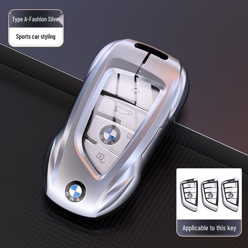 High-End Metal Key Case for BMW 1, 3, 5 Series (320Li, 525), & X4 - Unisex Design