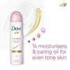 DOVE Eventone Deodorant For Women, Antiperspirant Body Spray For Long Lasting Odour Protection, Skin Friendly Deo, Alcohol Free, Paraben Free, 150 Ml