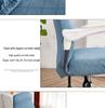 Stretchable Solid Color Jacquard Swivel Office Chair Cover with Zipper for Full Coverage