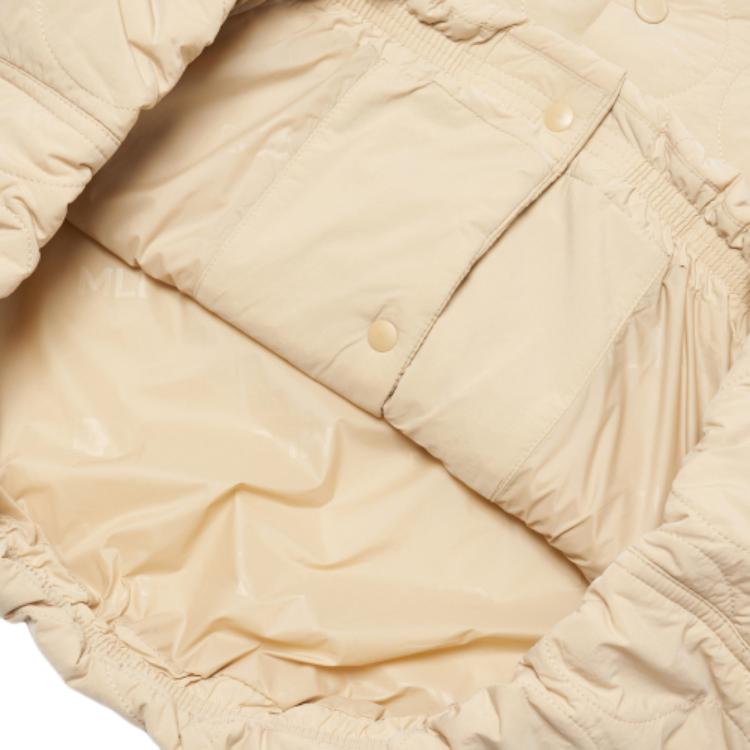 New MLB New York Yankees Puffer Jackets Unisex Beige 3APDL0216-50BGS