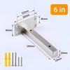 L Shape Floating Shelf Bracket Heavy Duty DIY Shelf Board Hanging Wall Bracket  Home Storage