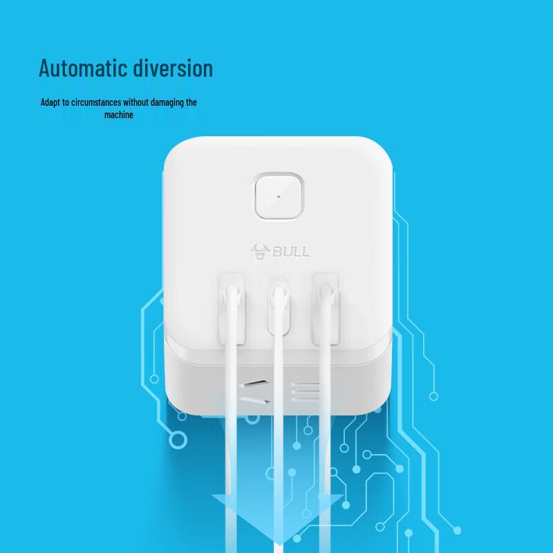 BULL 20W PD Fast Charging Cube Power Strip CN Plug (adapter Included)
