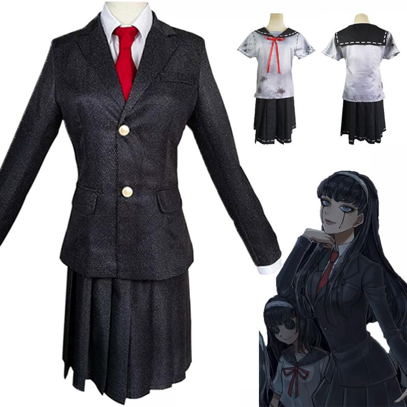 V Kawakami Identity Tomie Cosplay Costume School Jk Uniform Full Set Suit Outfit