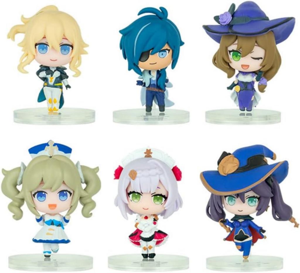 Genshin Impact Capsule Collection Figure Vol. 3 Set of 6 Bushiroad