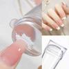 White Black Nail Stamping Plates Silicone Nail Stamper Stamping Nail Art Accessories Diy All For Manicure Tools