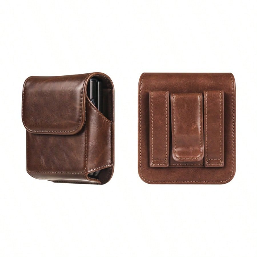 Folding Screen Mobile Phone Fanny Pack Wears Belt Fanny Pack