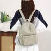 Large Capacity Outdoor Sports Backpack Women's Casual Travel Bag Student Book Bag Simple Design Double Shoulder Bag