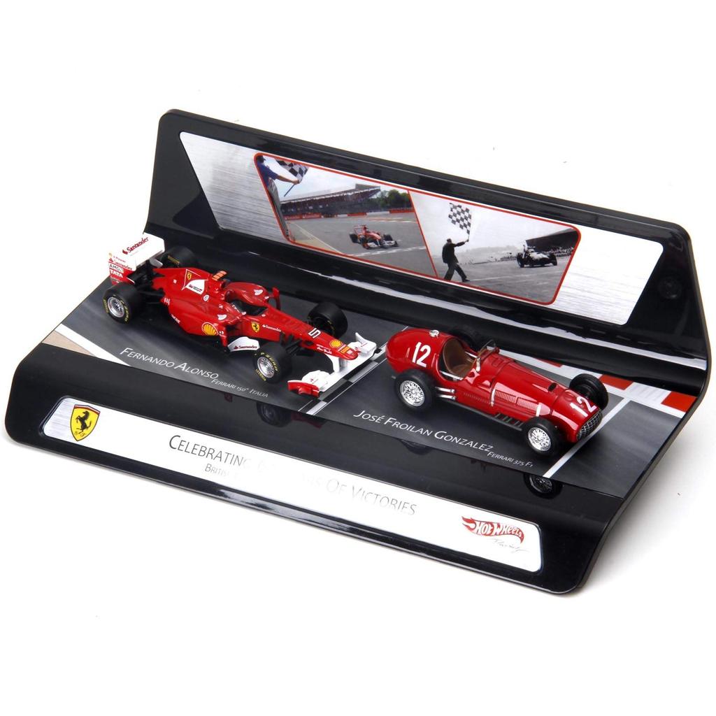 MATTEL Ferrari 60 JAHRE SIEGE Set 1/43 2-Auto (Fertig)