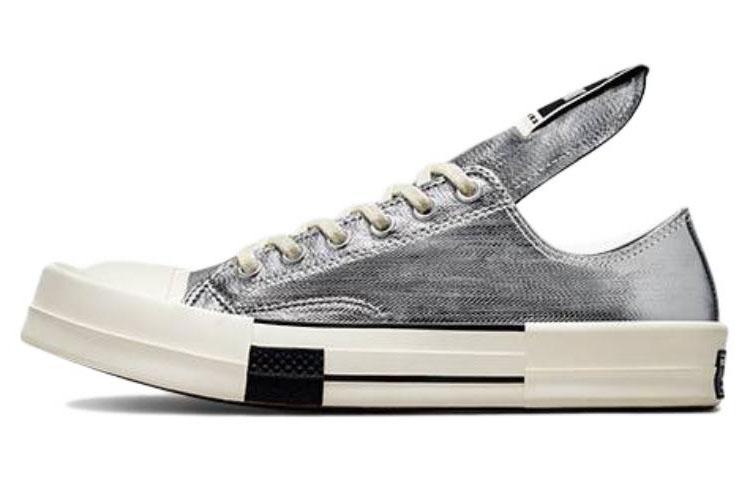 

Chuck 70 Rick Owens x Chuck 70 Turbodrk Converse Low Срібний лак A01292C 41.5