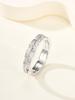 Wide Style Full Diamond Ring for Daily Wear Exquisite Craftsmanship for Men and Women Gifts for Men and Women Birthday Gift
