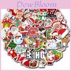Festive Christmas Series Santa Snowman Stickers Perfect For Suitcases And Laptops
