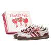 Niskie buty skateboardowe Unisex Czerwono-brązowe HQ1802(Team1173-S-BOX)