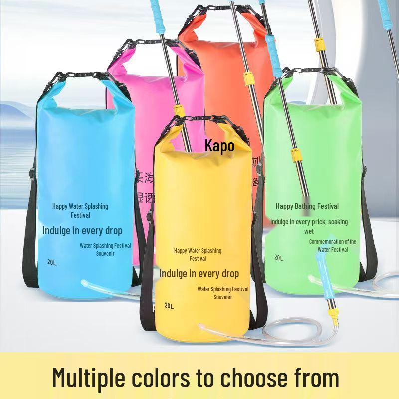 Waterproof Water Gun Carry Bag - Durable, Large, and Wear-Resistant for Water Play Equipment