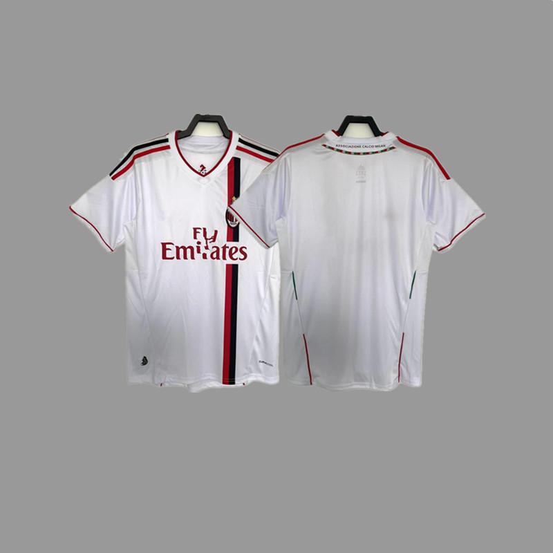AC retro jersey football jersey Maldini Beckham Cacanesta Pirlo Pato jersey S