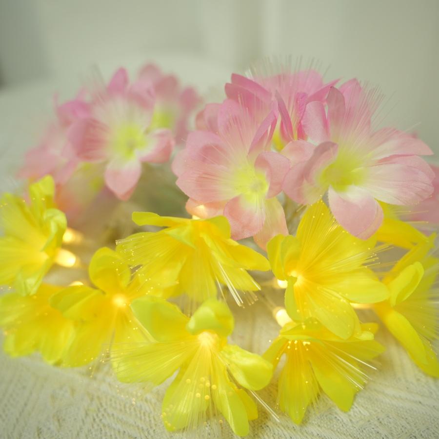 

1,5 м 10 светодиодов Креативная имитация фонаря в виде цветка камелии, Декоративные атмосферные огни для спальни, фестиваля и двора 1.5M 10 LED жёлтый