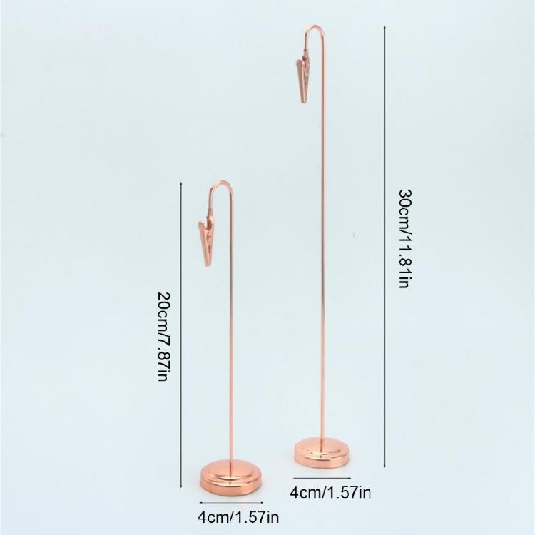 Memo Holder Clip Name Card Holder with Clip Place Card Holder Photo Stand Photo Holder for Business Cards